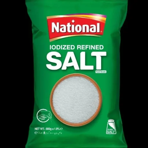 National Iodized Refined Salt 800g