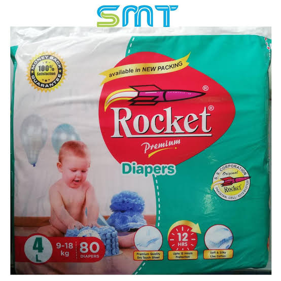 Rocket Premium Diapers(Large)